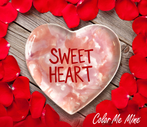 Hillsboro Candy Heart Plate