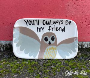 Hillsboro Owl Plate