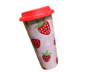 Hillsboro Strawberry Travel Mug