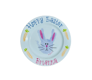 Hillsboro Easter Bunny Plate