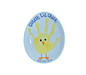 Hillsboro Little Chick Egg Plate