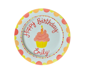 Hillsboro Birthday Cupcake Plate