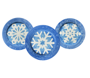 Hillsboro Paper Snowflake Plate